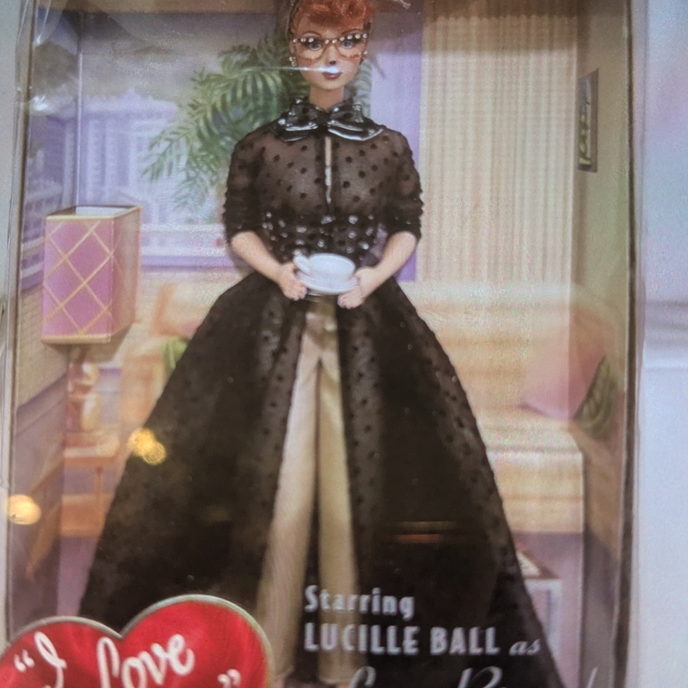 Mattel Lucille Ball Doll in Black and Cream